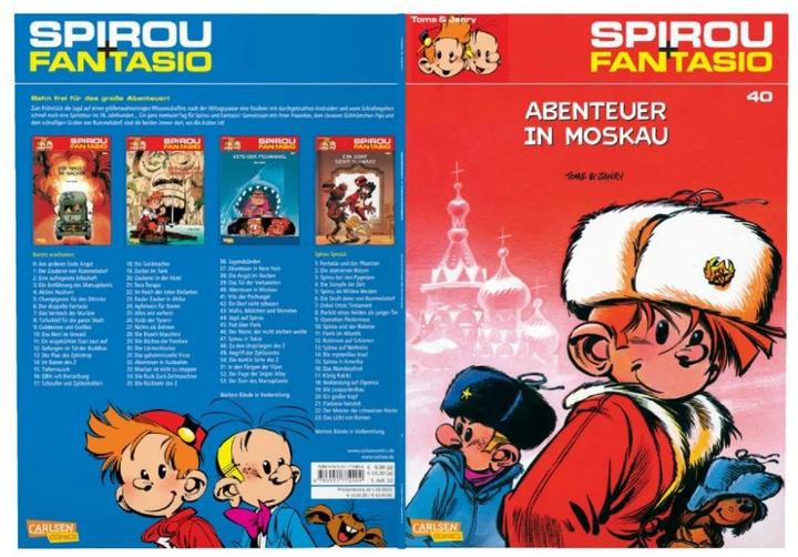 Image du produit Spirou und Fantasio, Band 40 (Janry/Tome, André Franquin, Allemand)