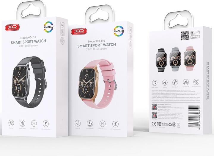 Image du produit xO smartwatch J10 Amoled or rose