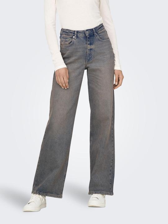 Produktbild Only ONLJUICY Hohe Taille Weiter Beinschnitt Jeans Jeans mit weitem Bein (27)