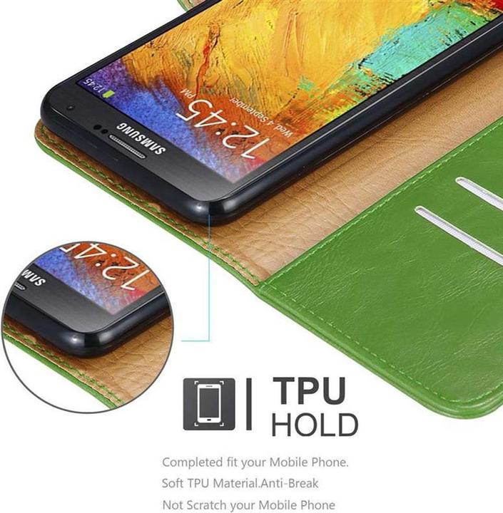 Actual product image Cadorabo Book Luxury Cover (Samsung Galaxy Note 3 Neo)