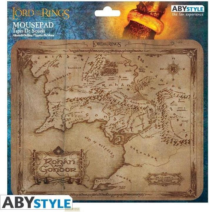 Produktbild ABYstyle LORD OF THE RINGS - Flexible mousepad - Rohan Gondor map