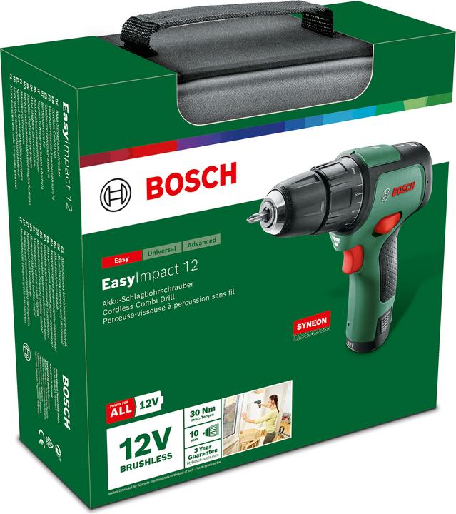 Image du produit Bosch Home & Garden EasyImpact 12 (Fonctionnement sur batterie)