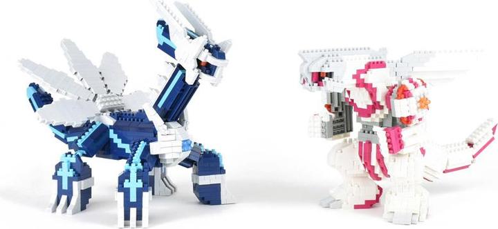 Actual product image Nanoblock Pokémon Palkia Deluxe Edition