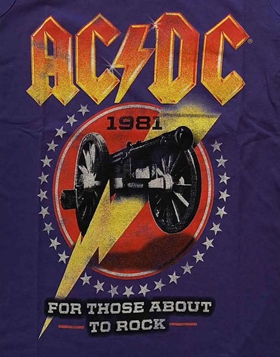 Immagine prodotto AC/DC Maglietta per chi sta per fare rock '81 (L)