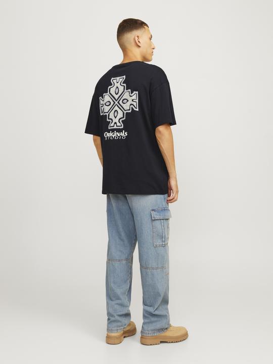 Actual product image Jack & Jones Printed round neck T-shirt T-shirt (XS)