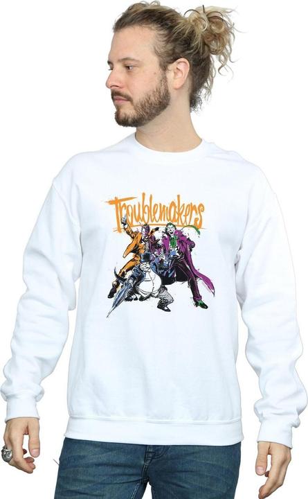 Image du produit Mens Batman Troublemakers Cotton Sweatshirt (M)
