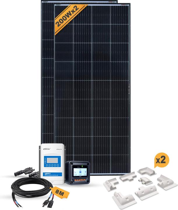 Image du produit Enjoy solar Kit solaire pour camping-car (200 W)