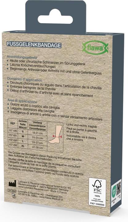 Image du produit Flawa Bandage pour cheville M (M)
