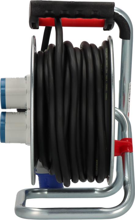 Image du produit Brennenstuhl Enrouleur de câble Garant SK 240, 2x prises CEE 230V/16A, fiche CEE 230V/16A, câble 20m H07RN-F (20 m, 2.50 mm²² mm)
