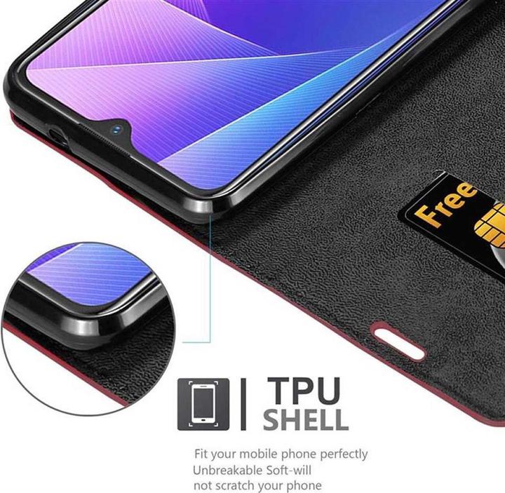 Actual product image Cadorabo Book Invisible Magnet Cover (Vivo V11i)