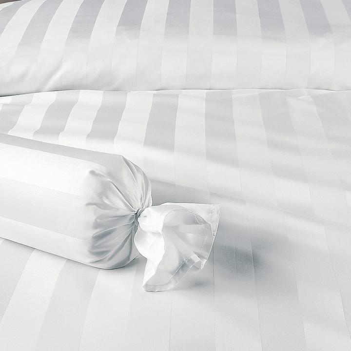 Immagine prodotto Curt Bauer Biancheria da letto damascata Como bianca (Copripiumino, 135x200 cm (80x80 cm))