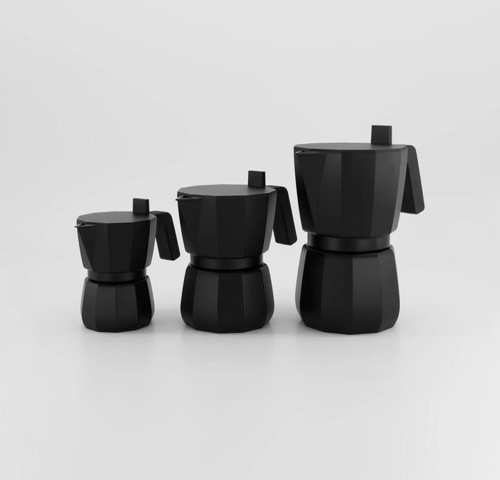 Actual product image Alessi Moka Espresso Mugs (3 T.)