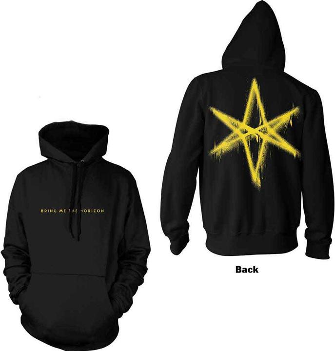 Produktbild Bring Me The Horizon Spray Hex Back Print (Hoodie) (S)