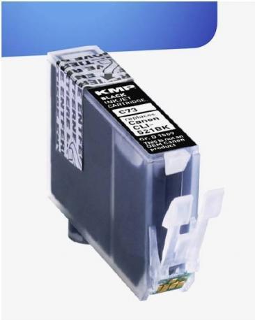 Produktbild KMP C73 Tintenpatrone kompatibel mit Canon CLI-521 BK (BK)