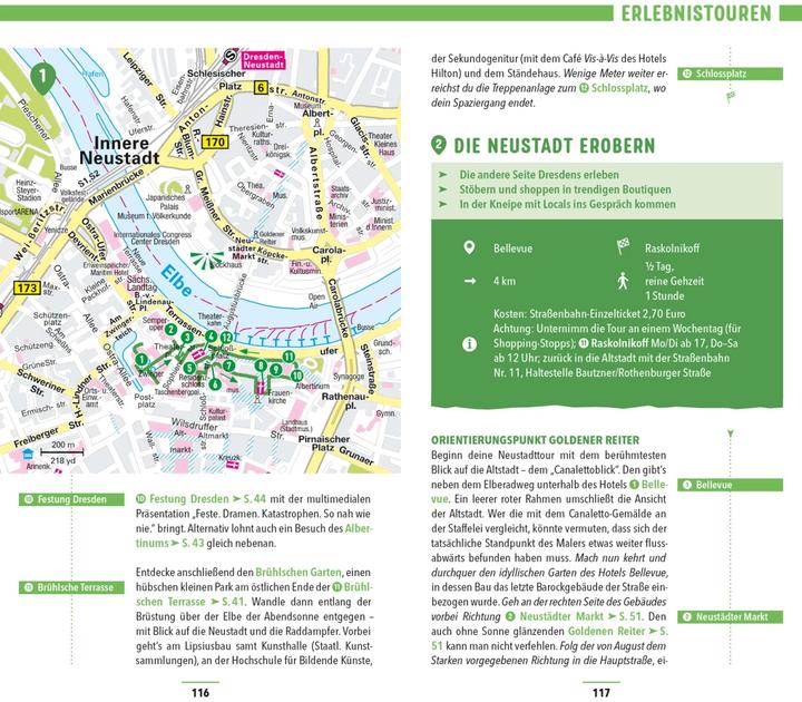 Image du produit Reiseführer Dresden, Sächsische Schweiz (Allemand, Angela Stuhrberg, 2023)