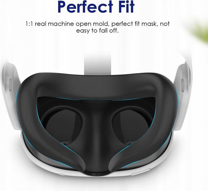 Image du produit Ueli Express Meta Quest 3 Masque oculaire anti-transpiration en silicone