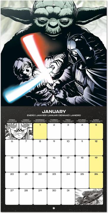 Produktbild Kalender Star Wars Classic 30 x 30 / 30 x 60 cm (30 x 30 cm)