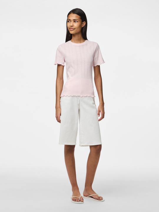 Produktbild Pieces Pcmarie Ss O-Neck Poin Top Jrs Noos Bc (S)