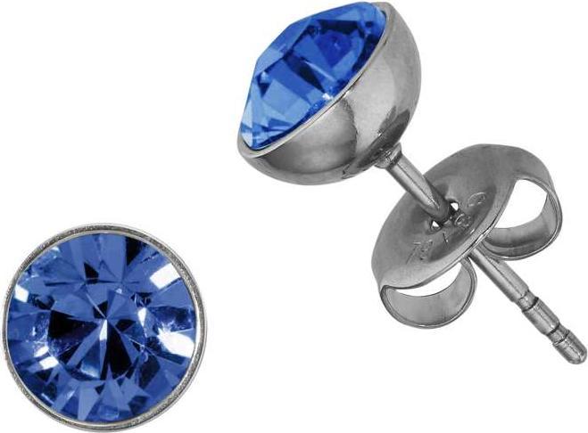 Bijouteria Ohrstecker (Edelstahl, Kristall)