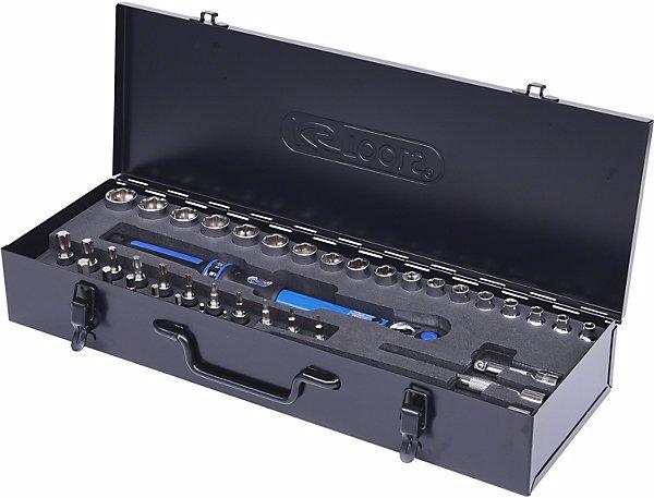 Produktbild KS Tools ERGOTORQUE®precision Ratschen-Drehmomentschlüssel-Satz, 3/8", 40 T., 10-50 Nm (3/8", 10 Nm, 50 Nm)