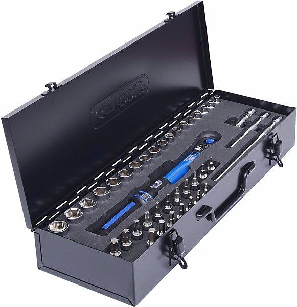 Produktbild KS Tools ERGOTORQUE®precision Ratschen-Drehmomentschlüssel-Satz, 3/8", 40 T., 10-50 Nm (3/8", 10 Nm, 50 Nm)
