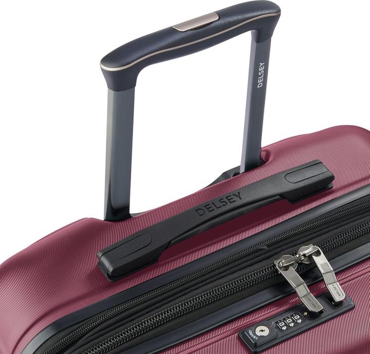 Immagine prodotto Delsey Meteor 4 Rollen Kofferset 3-teilig mit Dehnfalte (221 l, XL (da 115l))