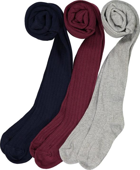 Actual product image La Redoute Collections 3-Pack Ribbed Tights (35, 38)
