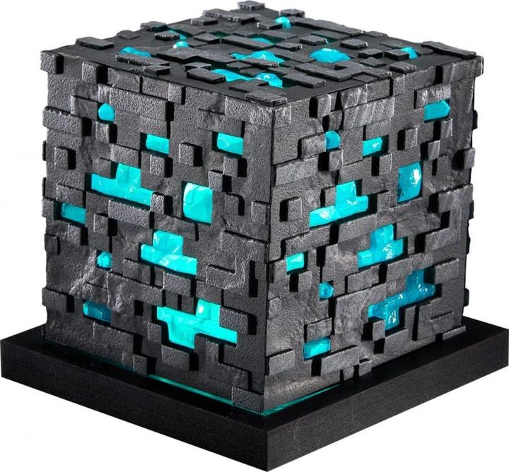Produktbild Noble Collection Minecraft Replik Illuminating Diamond Ore Cube 10 cm