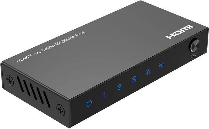 Actual product image MicroConnect 8K@60Hz HDMI Splitter 1x2