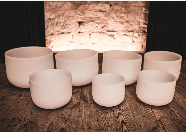 Produktbild Meinl Kristall Klangschalen Chakra Set (Klangschale)