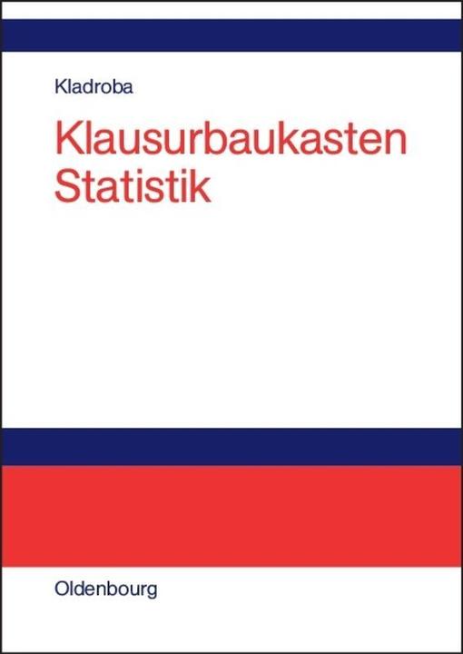 Actual product image Klausurbaukasten Statistik (Andreas Kladroba, 2005)