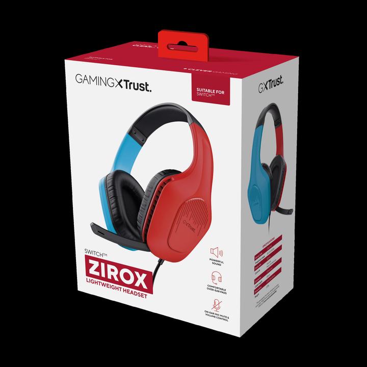 Actual product image Trust GXT416S ZIROX Headset Switch (Cable)
