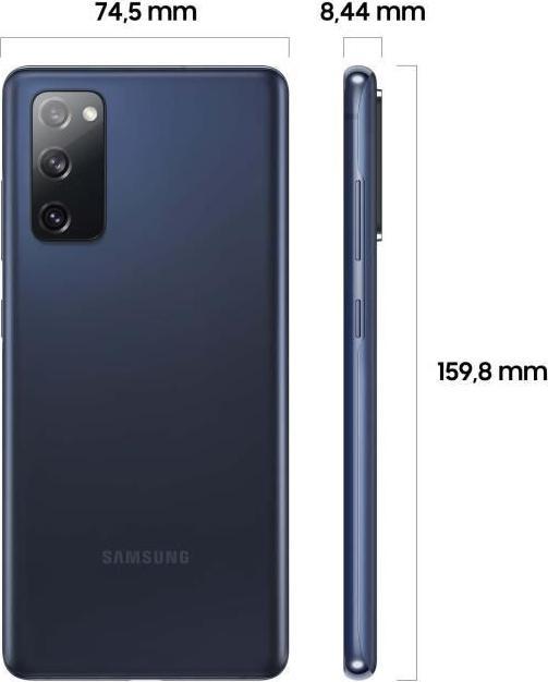 Actual product image Samsung Galaxy S20 FE 5G EU (128 GB, Cloud Navy, 6.50", Hybrid Dual SIM, 12 Mpx, 5G)