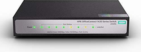 Produktbild Aruba HP 1420-8G: 8 Port Switch, 1Gbps (8 Ports)