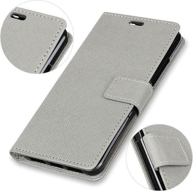 Actual product image MU Classic Leather cover with cross pattern (OnePlus 5T)