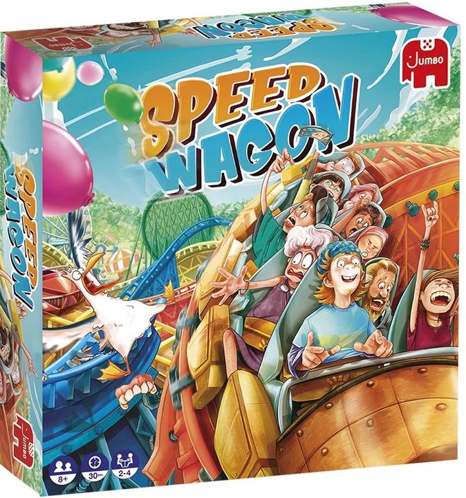 Immagine prodotto Jumbo Speedwagon, d/f/i da 8 anni, 2-4 giocatori, emozionante gioco di montagne russe. (Tedesco)