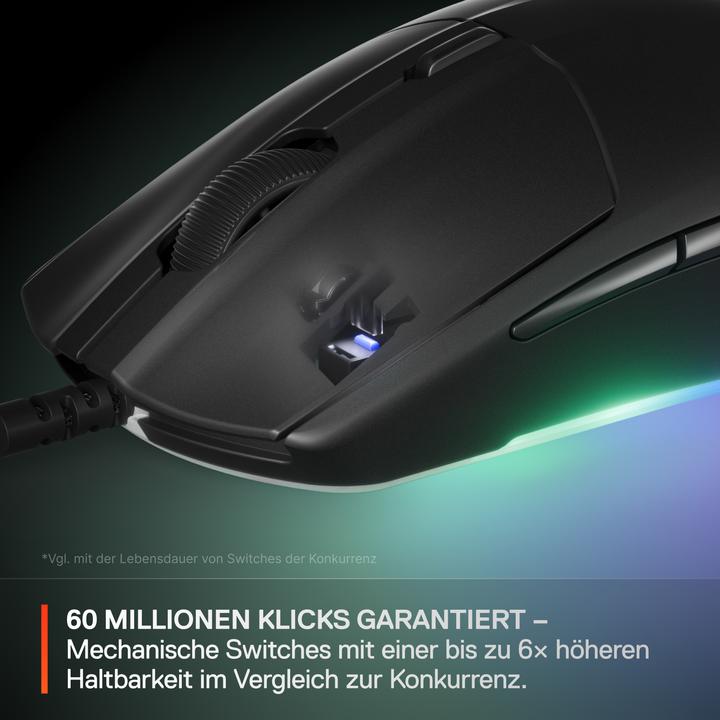 Productafbeelding SteelSeries Rival 3 Gen 2 - Black (Bedraad)