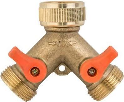 Produktbild MGA TRÓJNIK MOSIĘŻNY GW3/4" x 2 GZ3/4" ZAWORY KULOWE (101.60 mm)