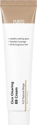 Purito Cica Clearing Bb Cream Regenerating Pennywort Cream #23 Natural Beige 30Ml (#23 Natural Beige)