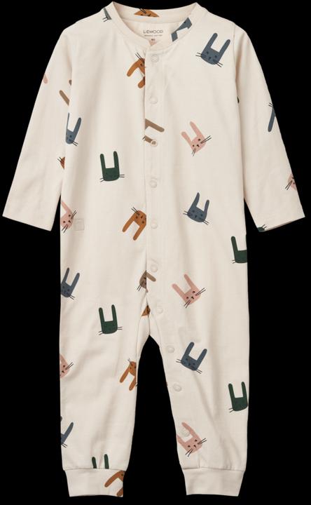 Produktbild Liewood Birk Pyjama Jumpsuit Bunny (80)