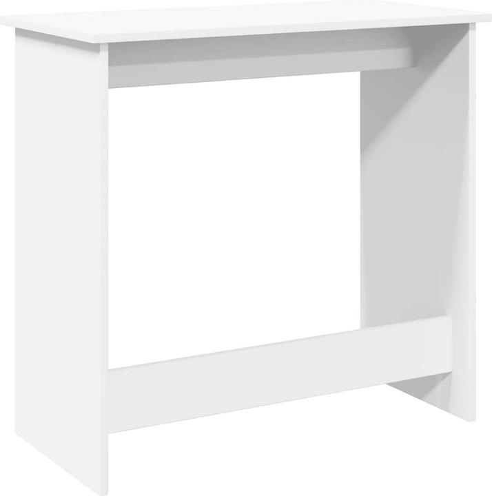 Produktbild VidaXL Schreibtisch Weiss 84x40x75 cm Holzwerkstoff Bürotisch Tisch PC-Tisch (80 x 40 x 75 cm)