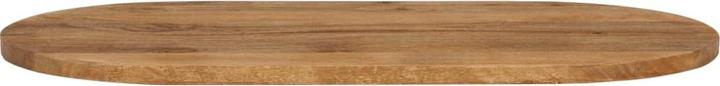 Produktbild VidaXL Tischplatte Holzplatte Massivholzplatte 120x60x2,5cm Oval Mangoholz (120 x 60 x 2.5 cm)