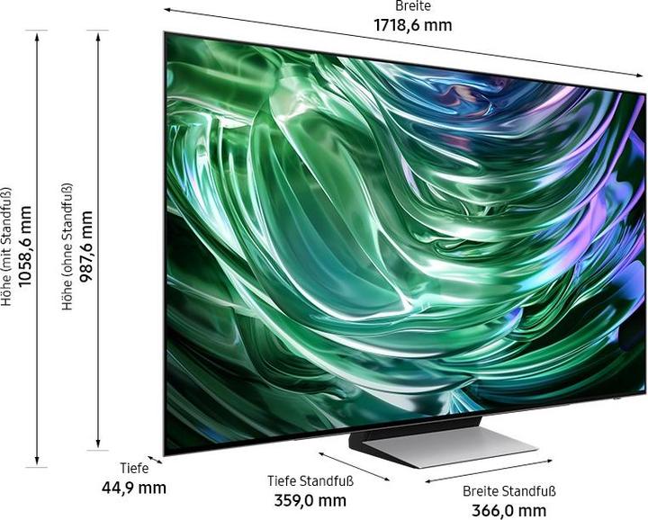 Image du produit Samsung GQ77S93DAE (77", OLED, 4K, 2024)