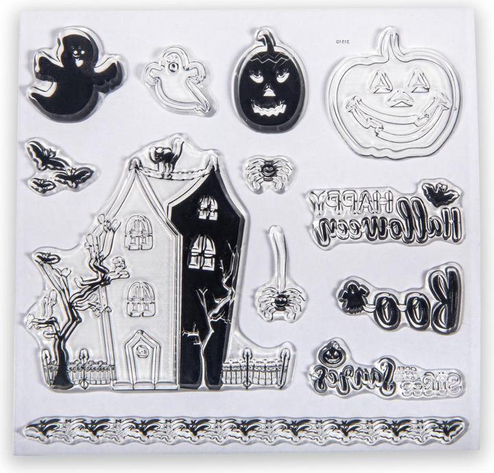 Produktbild Rayher Clear Stamps "Halloween"