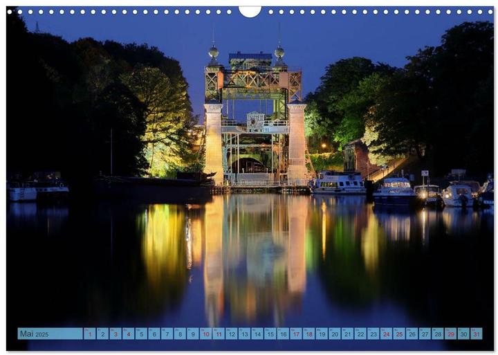 Actual product image RUHRPOTT LICHTER (Wandkalender 2025 DIN A3 quer), Monatskalender (A3, German)