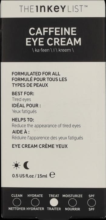 Immagine prodotto The Inkey List Crema occhi alla caffeina (Crema, 15 ml)