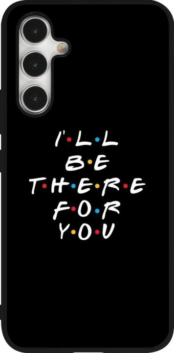 Actual product image PhoneLook Coque 5G Silicone rigide noir Friends Be there for you (Samsung Galaxy A54 5G)