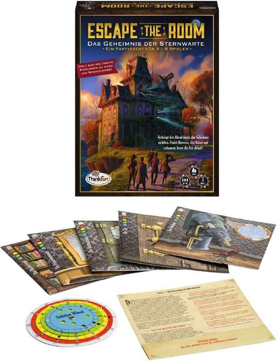 Actual product image Thinkfun Escape The Room: The Mystery of the Observatory (German)