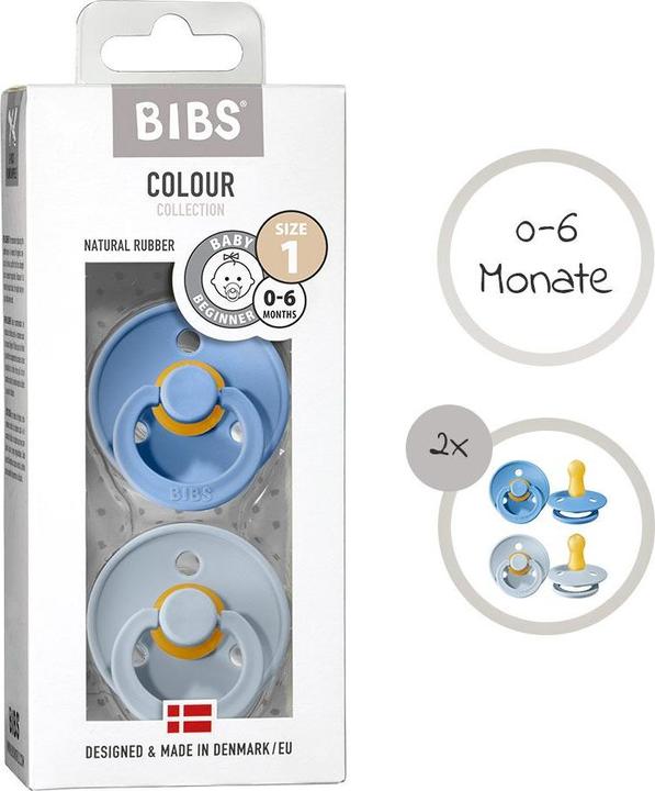 Actual product image Bibs Pacifier, pack of 2 (2 x, up to 6 M.)