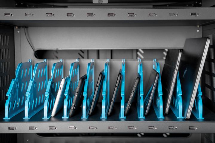 Immagine prodotto Digitus Carrello di ricarica per notebook/tablet fino a 15,6 pollici (6.86 HE, Rack da 19 pollici)